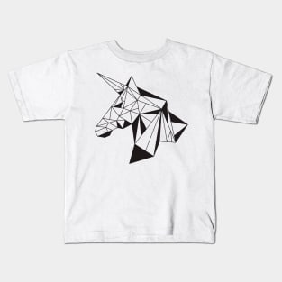 Unicorn geometric Kids T-Shirt